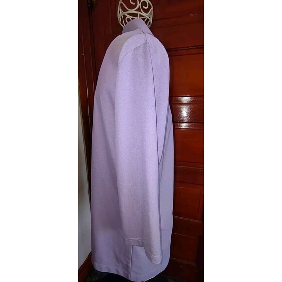 5/$25 EUC Sz XL 1/2 Zip Pullover Polo Golf Shirt Top Lavender CB DryTec - Picture 5 of 6
